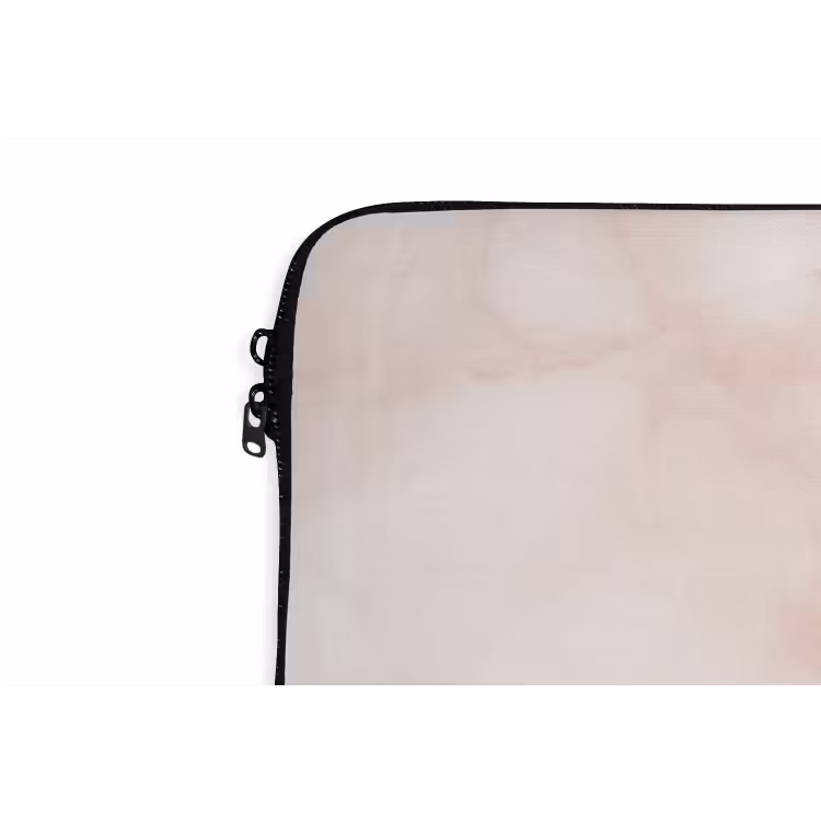 Laptophoes - Roze - Marmer - Crème — 6