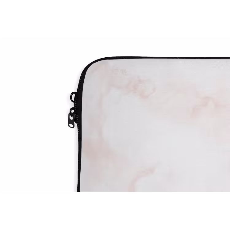 Laptophoes - Wolkenstructuur - Roze - Marmer — 6