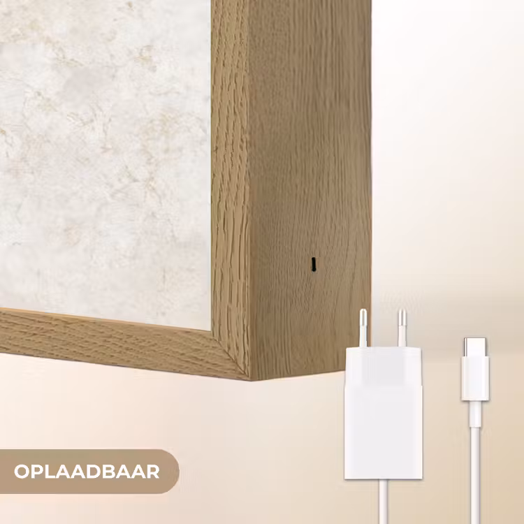 Lightbox - Wandlamp - Beige - Marmer - Aders — 7