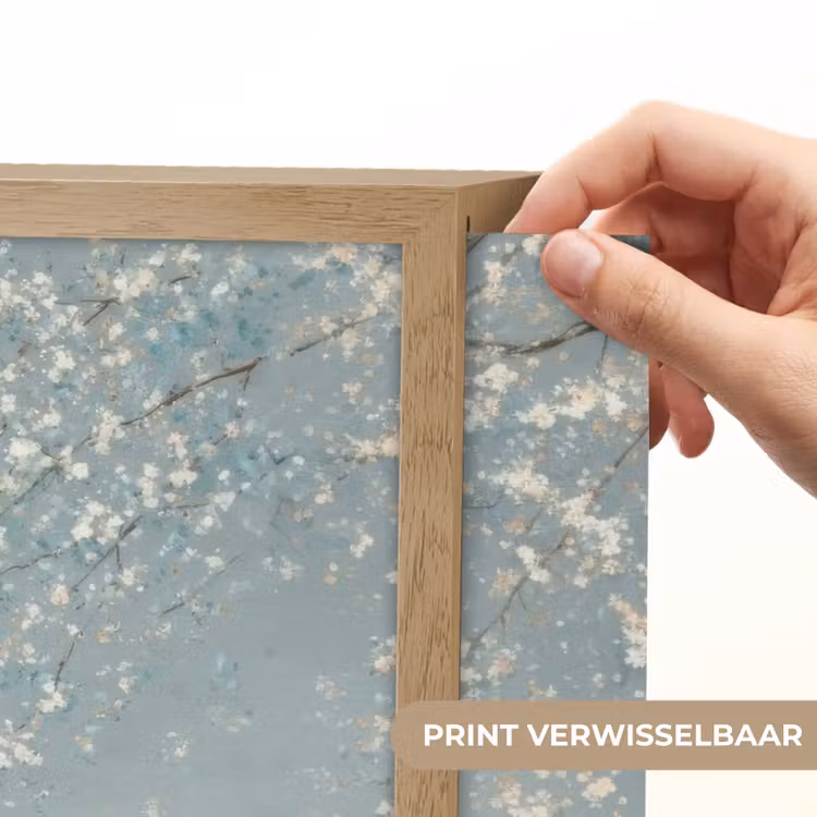 Lightbox - Wandlamp - Bloesems - Minimalistisch - Wateroppervlak - Boot — 5
