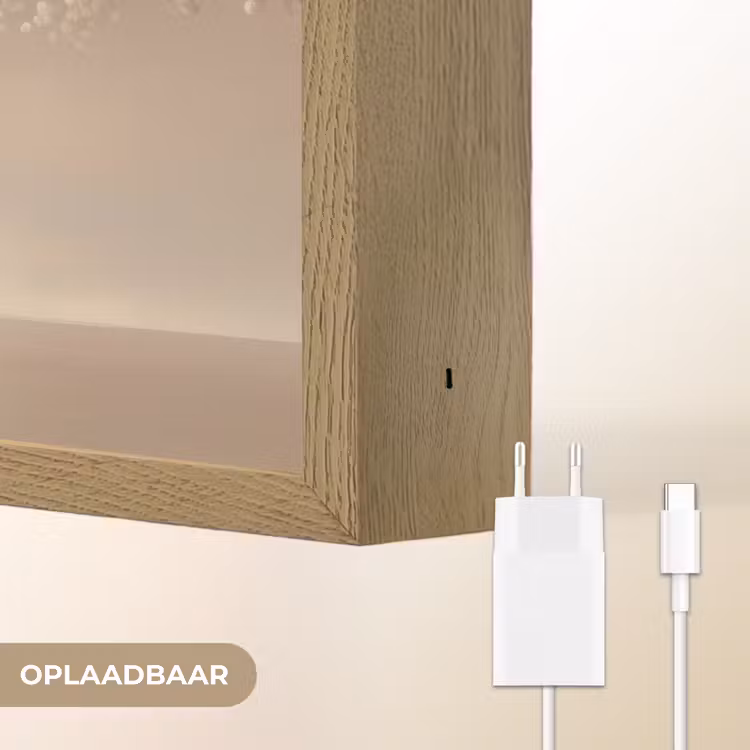 Lightbox - Wandlamp - Bloesems - Wit - Boot - Minimalistisch — 7