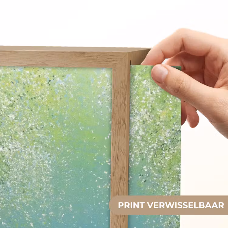 Lightbox - Wandlamp - Bootje - Water - Bladeren - Bloesems — 5