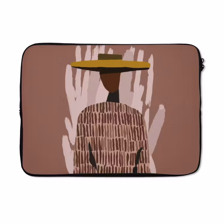 Laptophoes - Abstract - Figuur - Illustratie - Hoed — 5