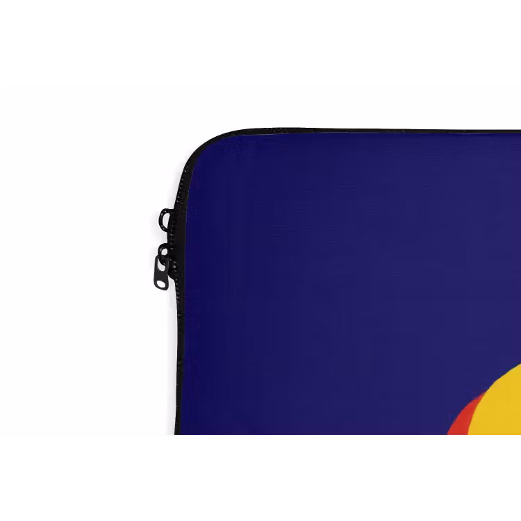 Laptophoes - Blauw - Geel - OH - Schaduw — 6