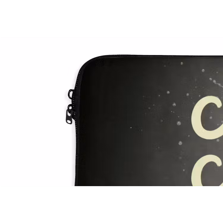 Laptophoes - Cheers - Wijn - Zwart - Wit — 6