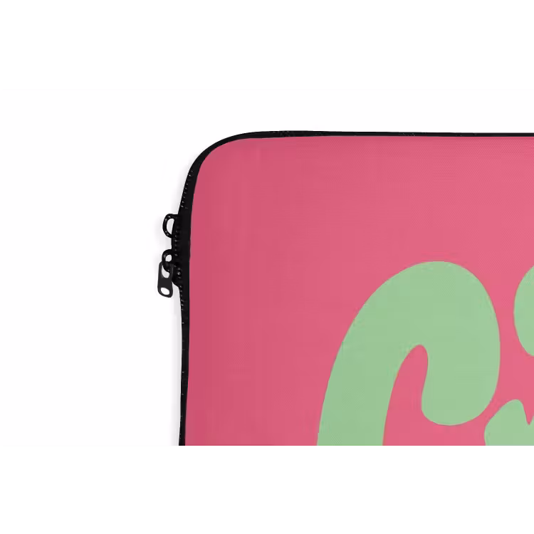 Laptophoes - Grateful - Groen - Grafisch - Vloeiend — 6