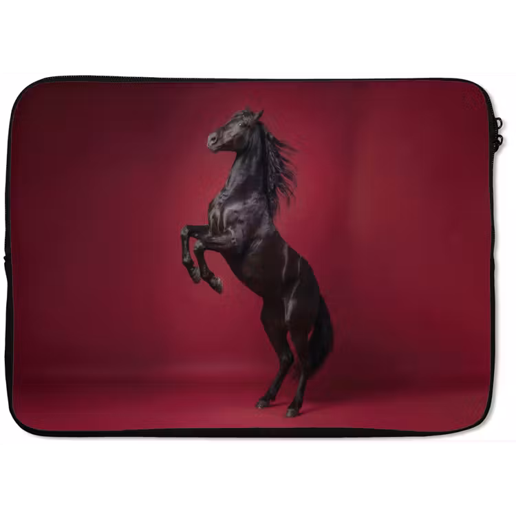 Laptophoes - Hengst - Steigert - Rood — 1