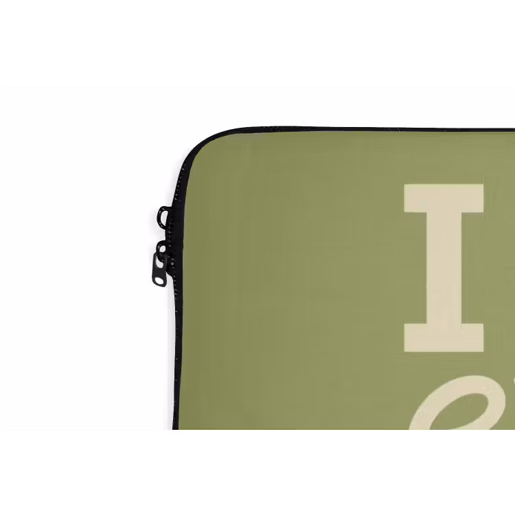 Laptophoes - I hate everybody - Groen - Retro — 6
