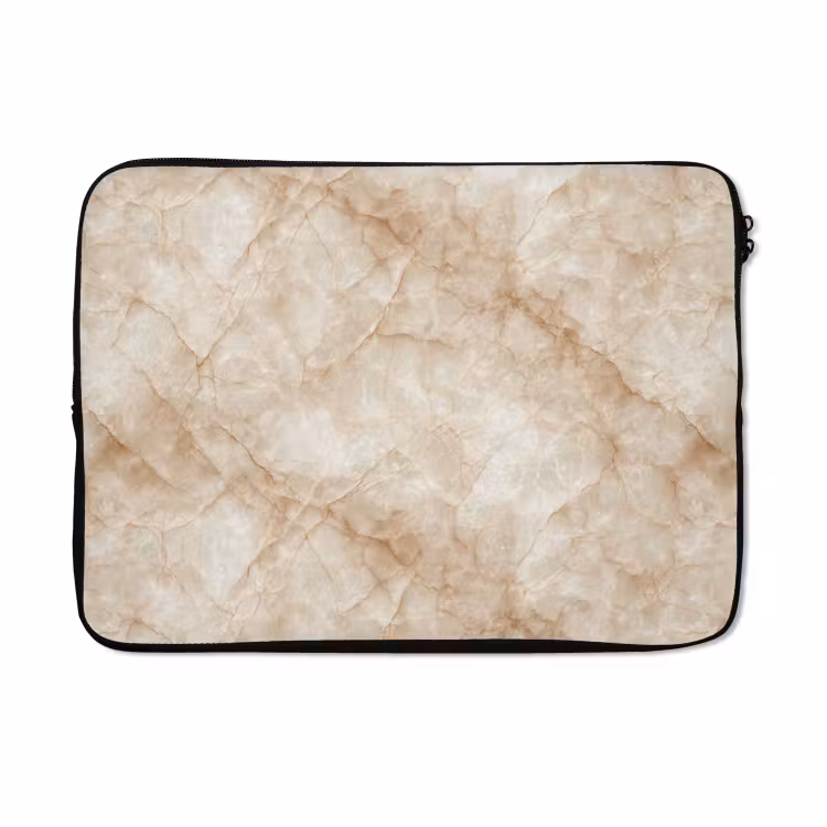 Laptophoes - Kristalstructuur - Bruin - Marmer — 5