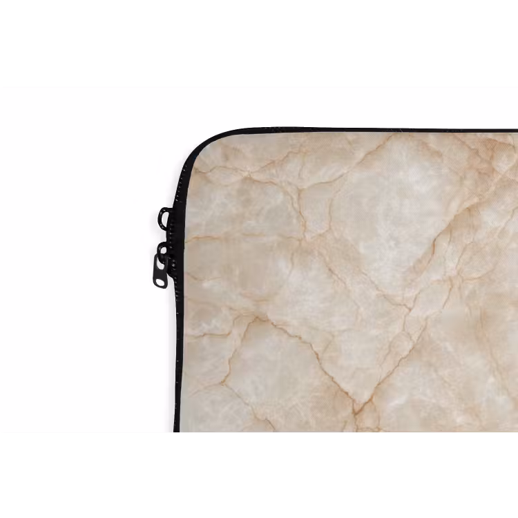 Laptophoes - Kristalstructuur - Bruin - Marmer — 6