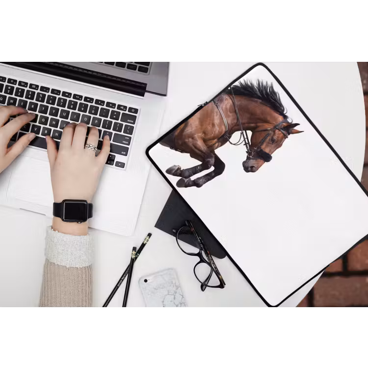 Laptophoes - Paard - Springen - Modern — 3