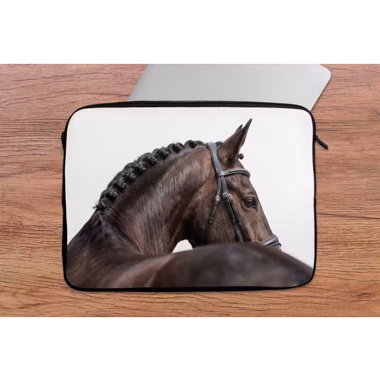 Laptophoes - Portret - Paard - Elegant — 2