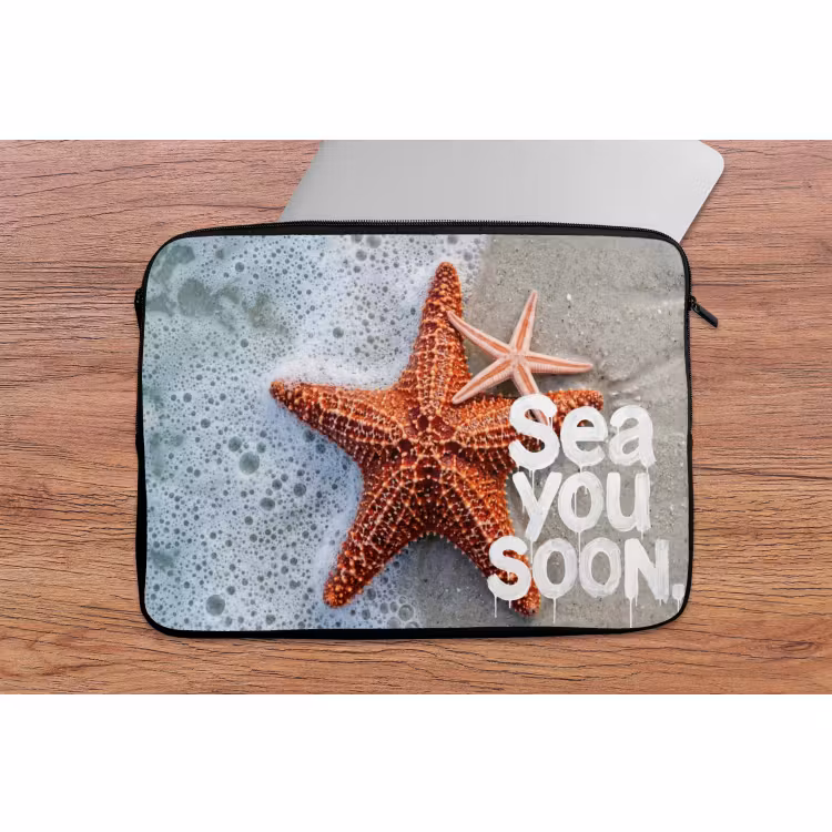 Laptophoes - Sea you soon - Zeester - Zee — 2