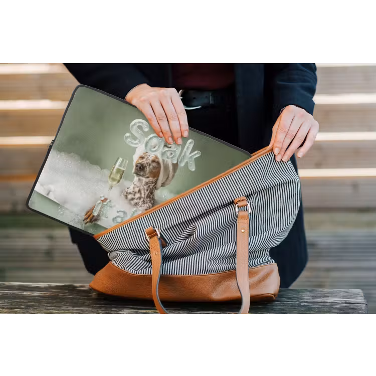 Laptophoes - Soak it all in - Hond - Bad — 4
