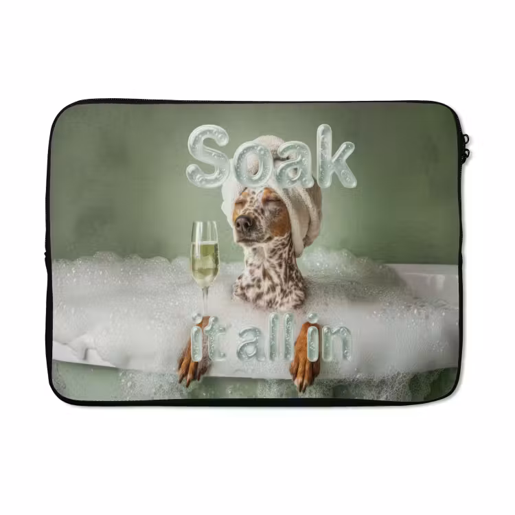 Laptophoes - Soak it all in - Hond - Bad — 5