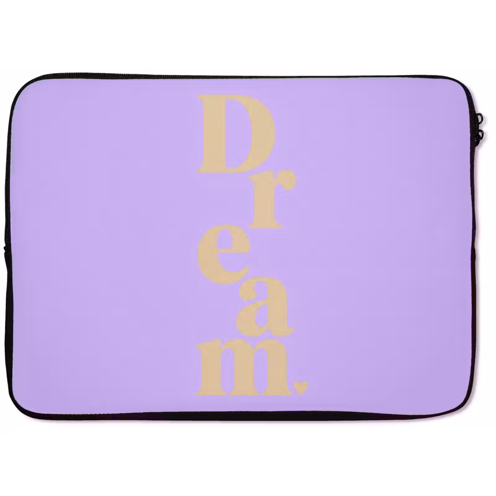 Laptophoes - Dream - Paars - Typografisch — 1
