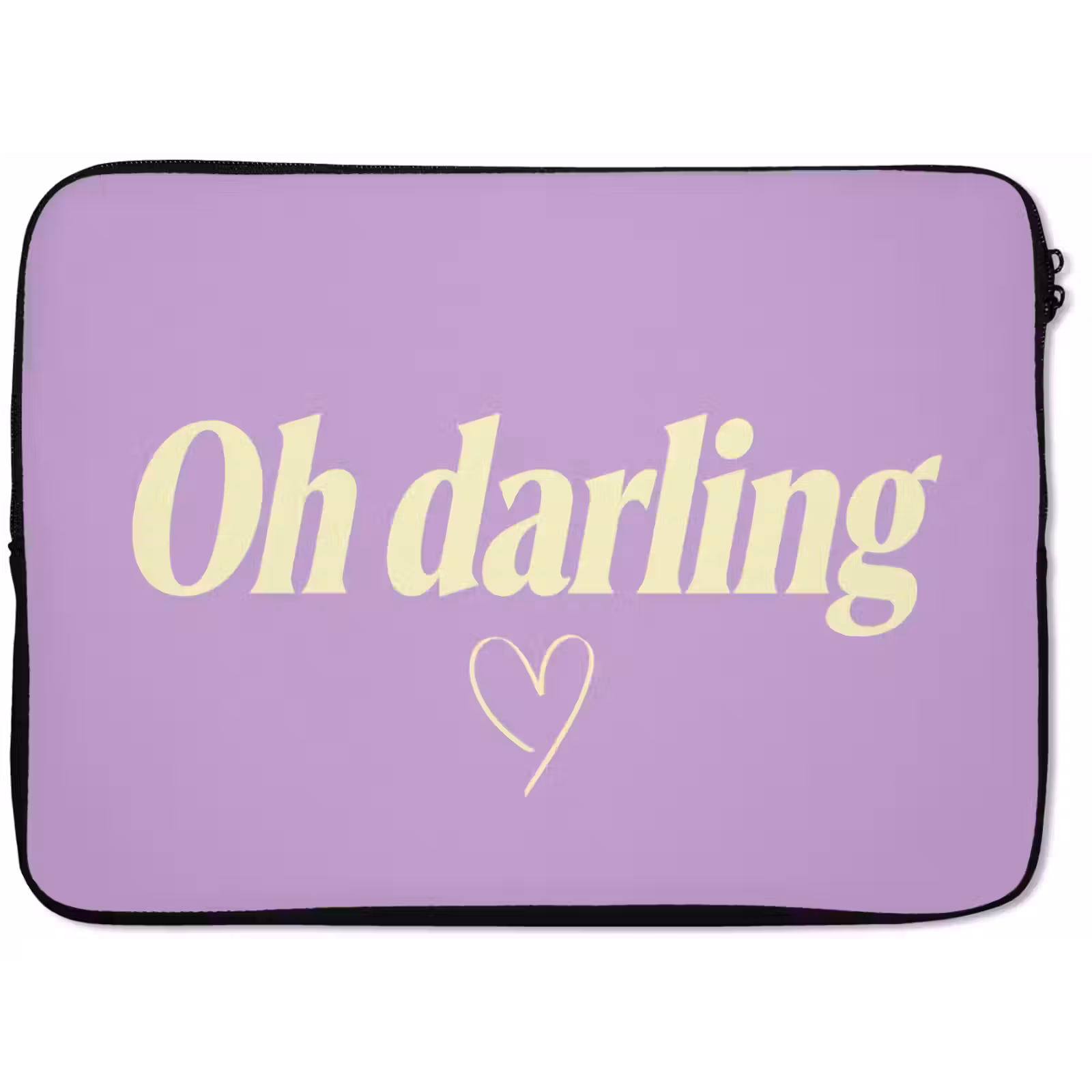 Laptophoes - Oh darling - Hart - Paars — 1