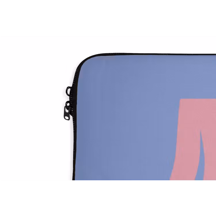Laptophoes - Art - Roze - Blauw — 6