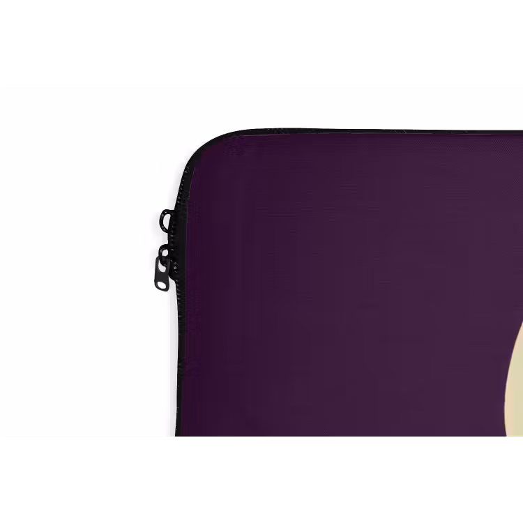 Laptophoes - Oh hi - Paars - Minimalistisch — 6