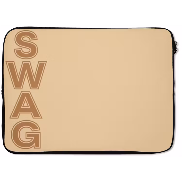 Laptophoes - Swag - Bruin - Beige — 1