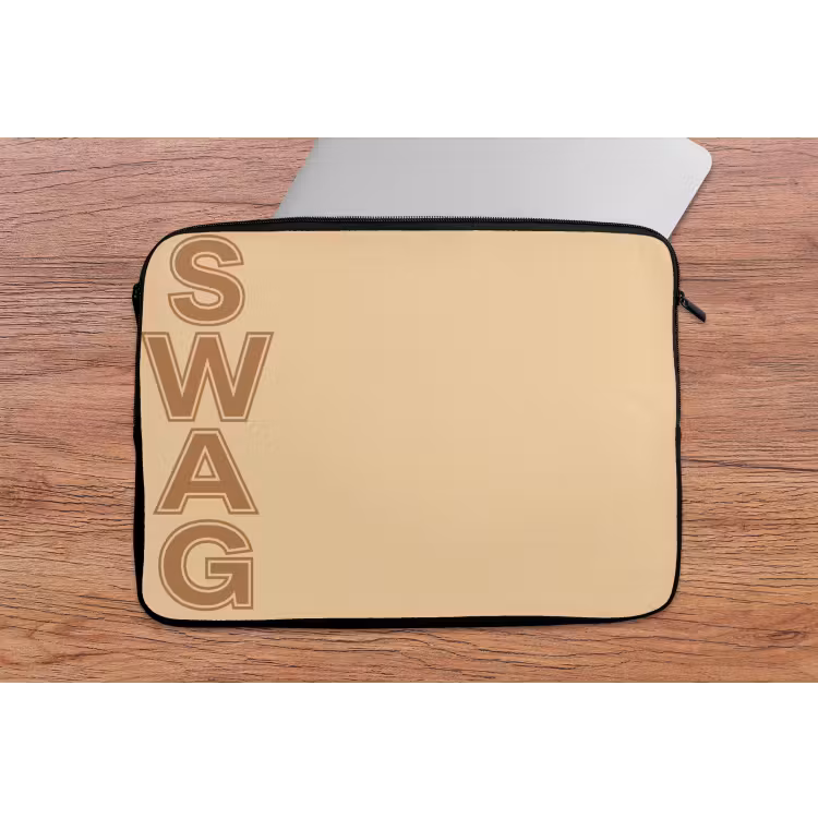 Laptophoes - Swag - Bruin - Beige — 2