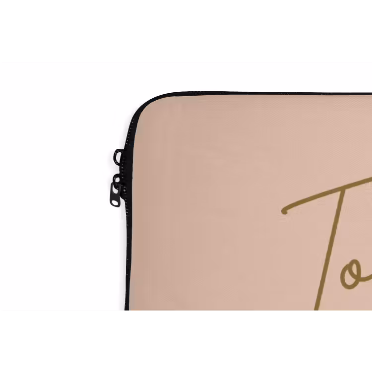 Laptophoes - Too old for dicaprio - Roze - Groen — 6