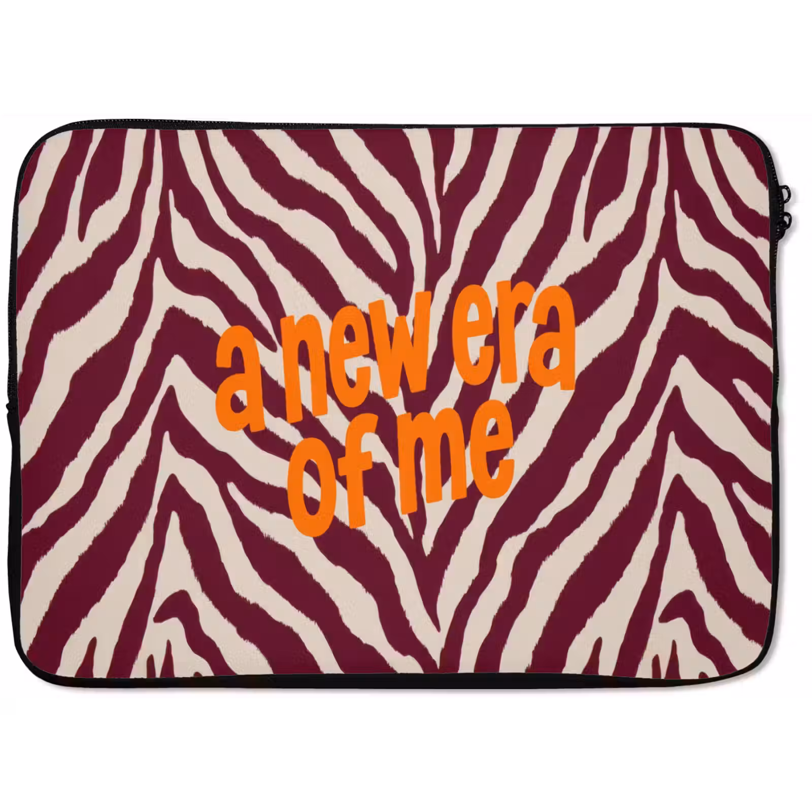 Laptophoes - New era - Bordeaux - Zebraprint — 1
