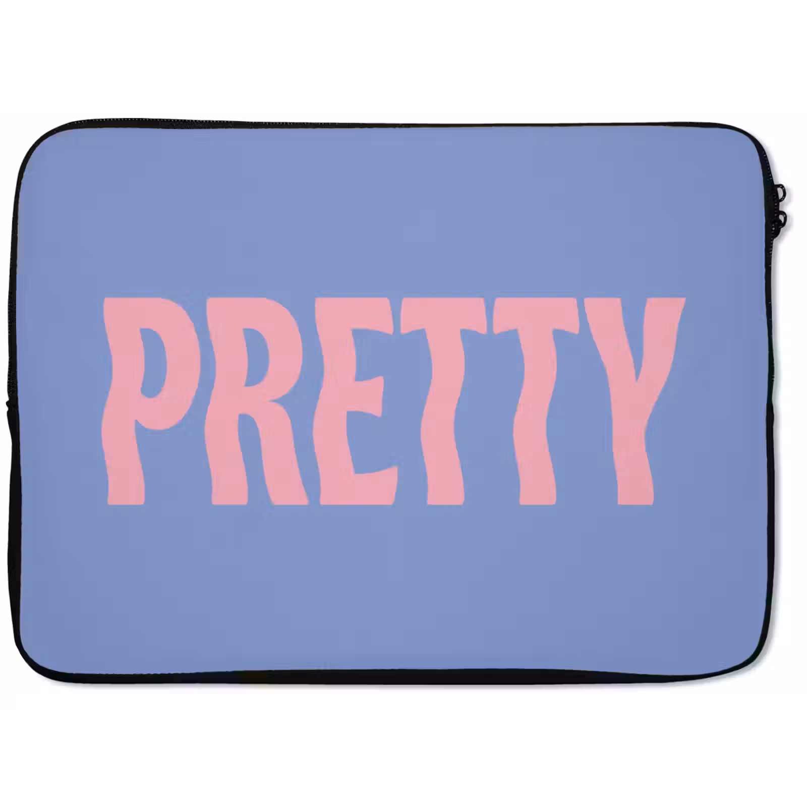 Laptophoes - Pretty - Roze - Blauw - Golvend — 1