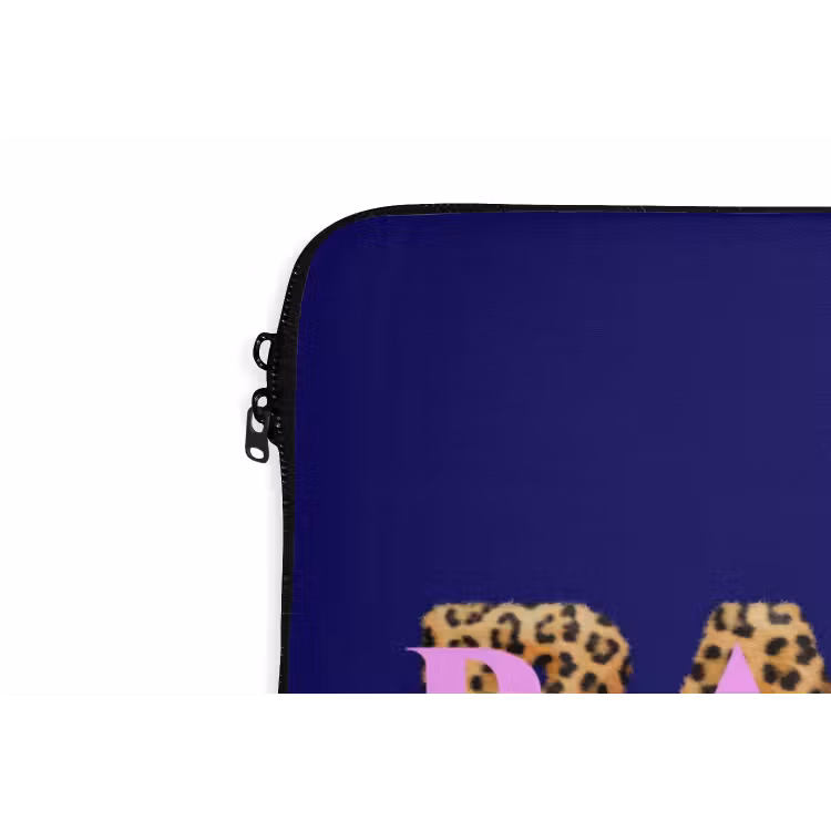 Laptophoes - Badass - Panterpint - Schaduw - Roze — 6