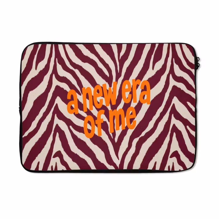 Laptophoes - New era - Bordeaux - Zebraprint — 5