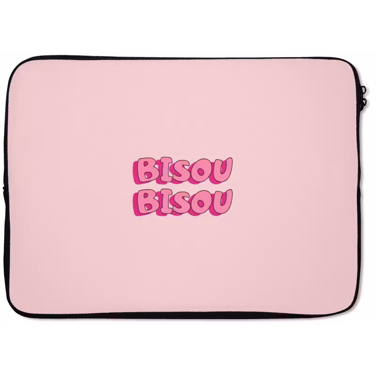 Laptophoes - Bisou - Roze - Schaduw — 1
