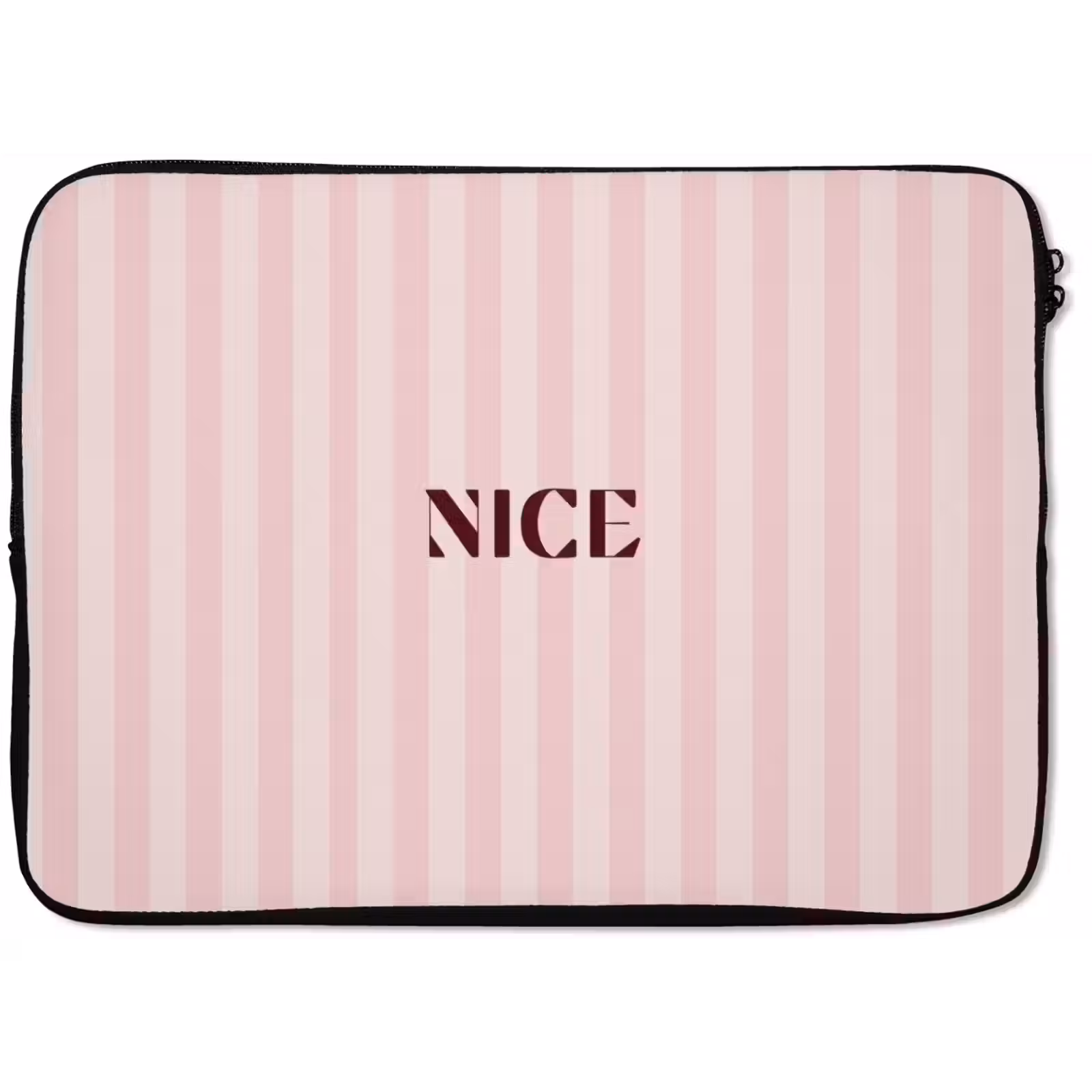 Laptophoes - Nice - Strepen - Roze — 1