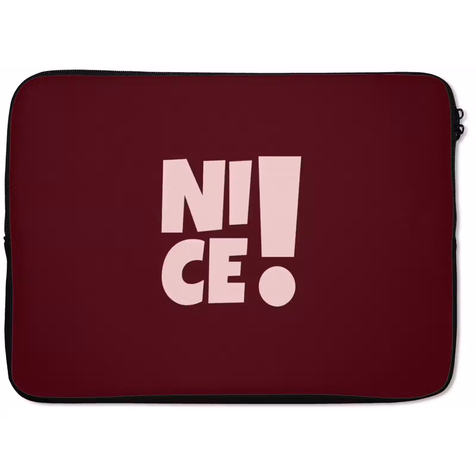 Laptophoes - Nice - Uitroepteken - Rood — 1