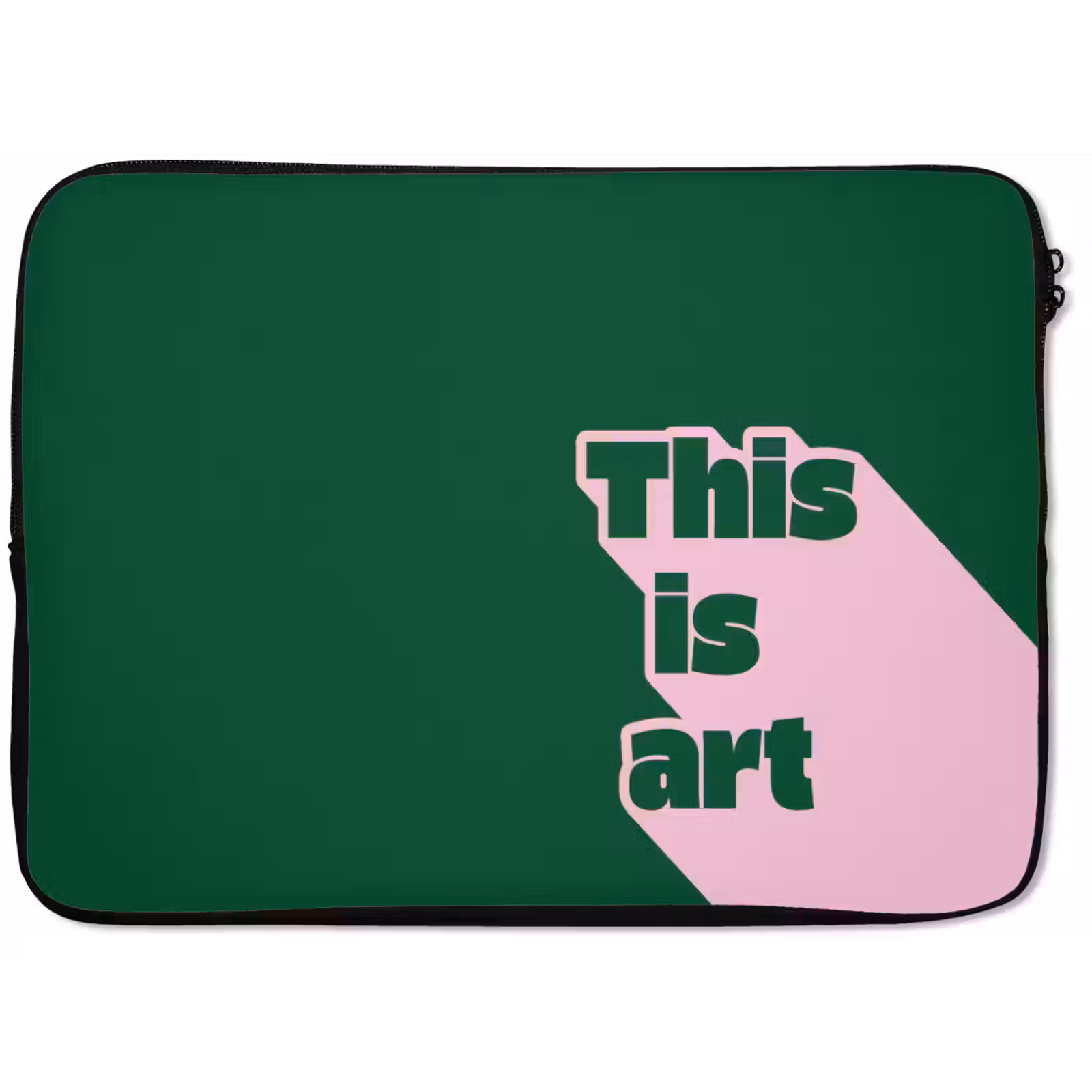 Laptophoes - This is art - Schaduw - Roze — 1