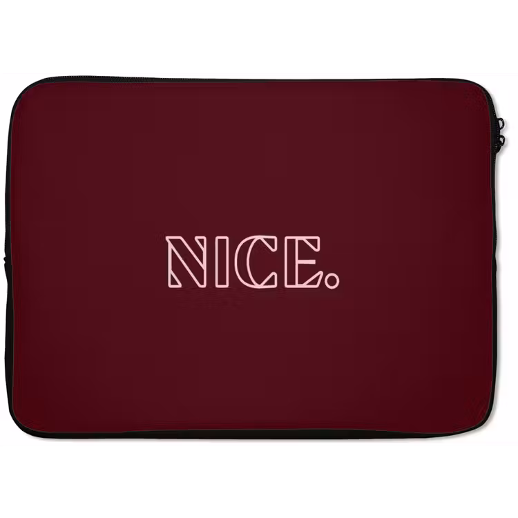 Laptophoes - Bordeaux - Nice - minimalistisch — 1