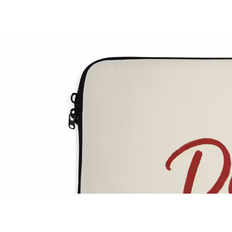 Laptophoes - Don't lose your fire - Rood - Wit - Minimalistisch — 6