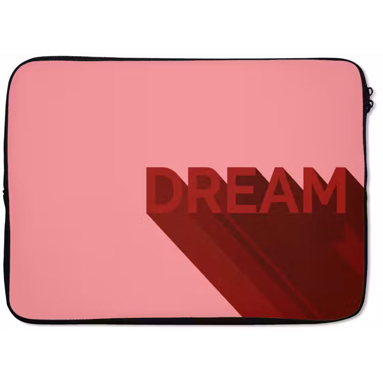 Laptophoes - Dream - 3D - Rood - Roze — 1