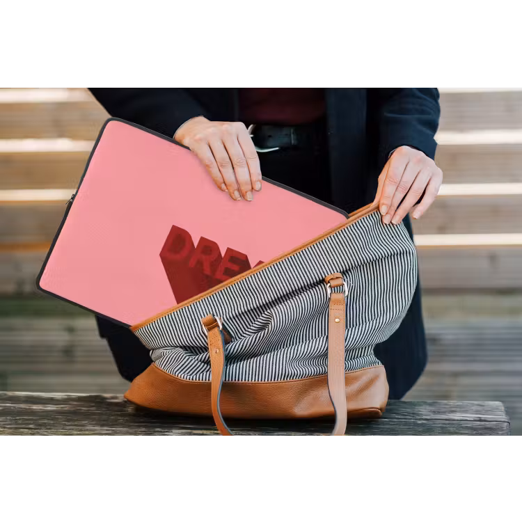 Laptophoes - Dream - 3D - Rood - Roze — 4