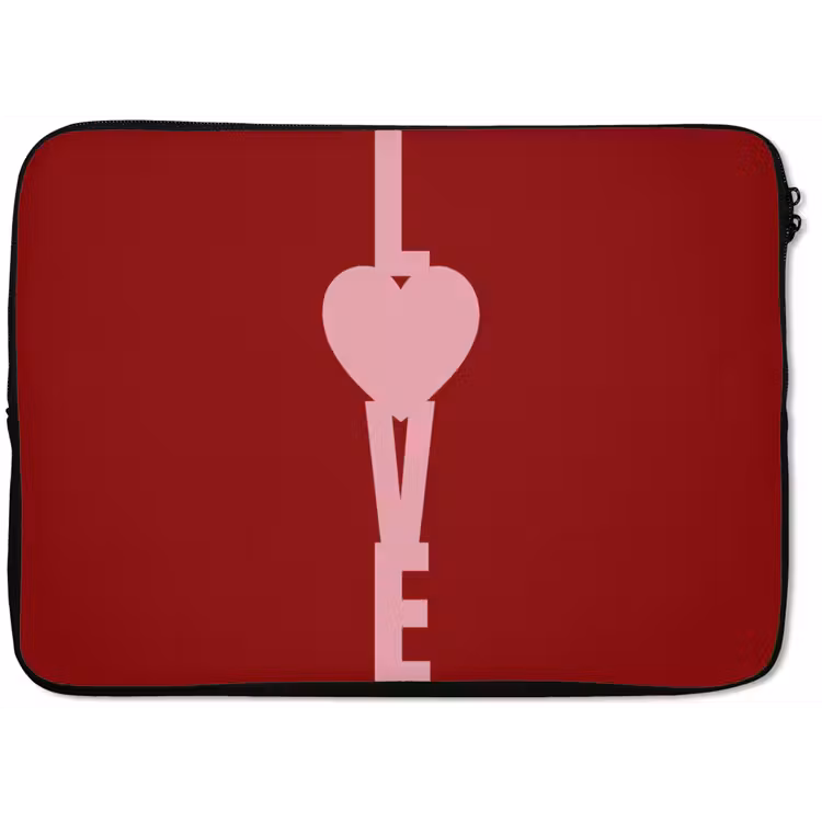 Laptophoes - Love - Hart - Rood — 1
