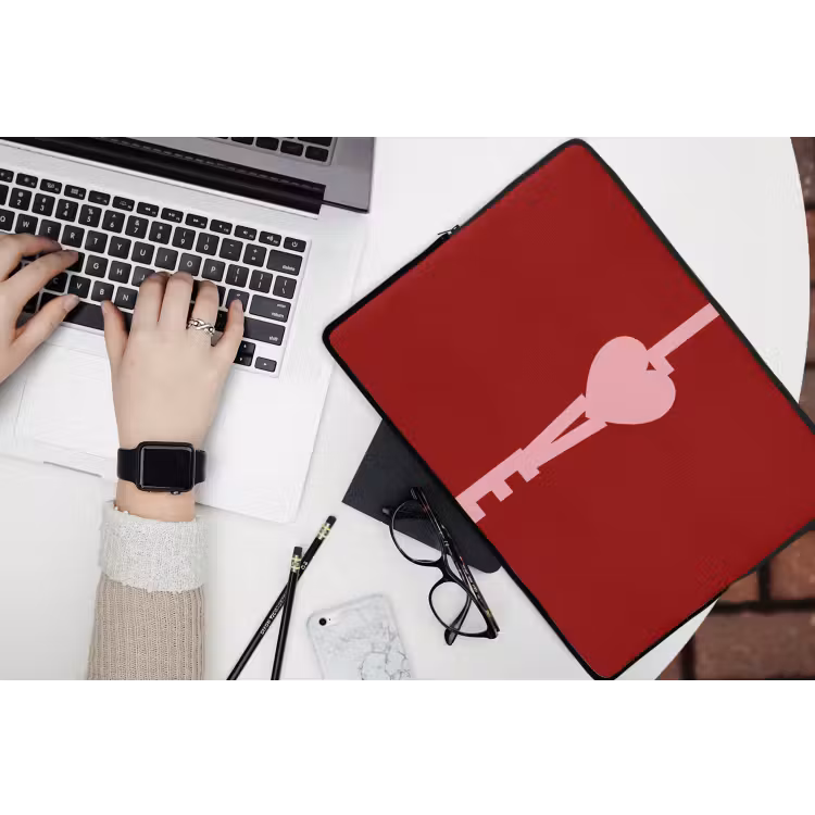 Laptophoes - Love - Hart - Rood — 3
