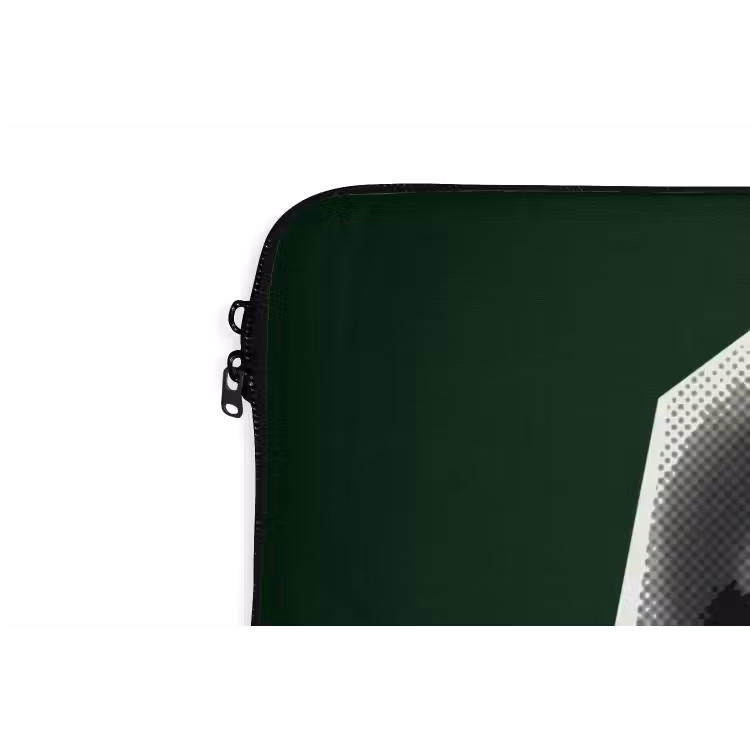 Laptophoes - Mond - Groen - Illustratie - BLAH BLAH — 6