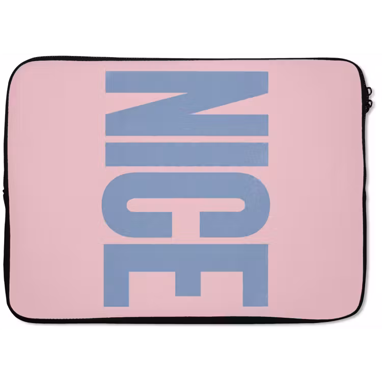 Laptophoes - Nice - Paars - Roze — 1