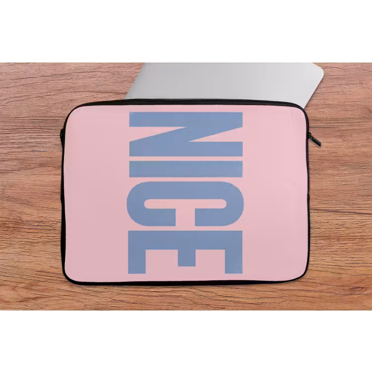 Laptophoes - Nice - Paars - Roze — 2