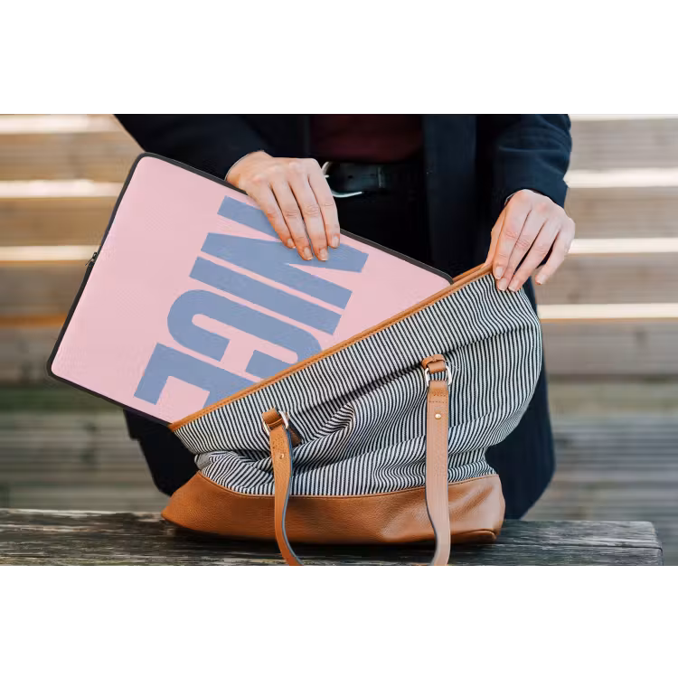 Laptophoes - Nice - Paars - Roze — 4