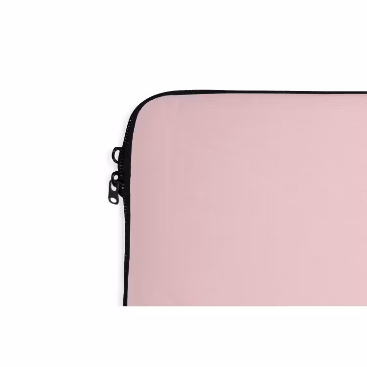 Laptophoes - No rain no flowers - Minimalistisch - Roze - Bloem — 6
