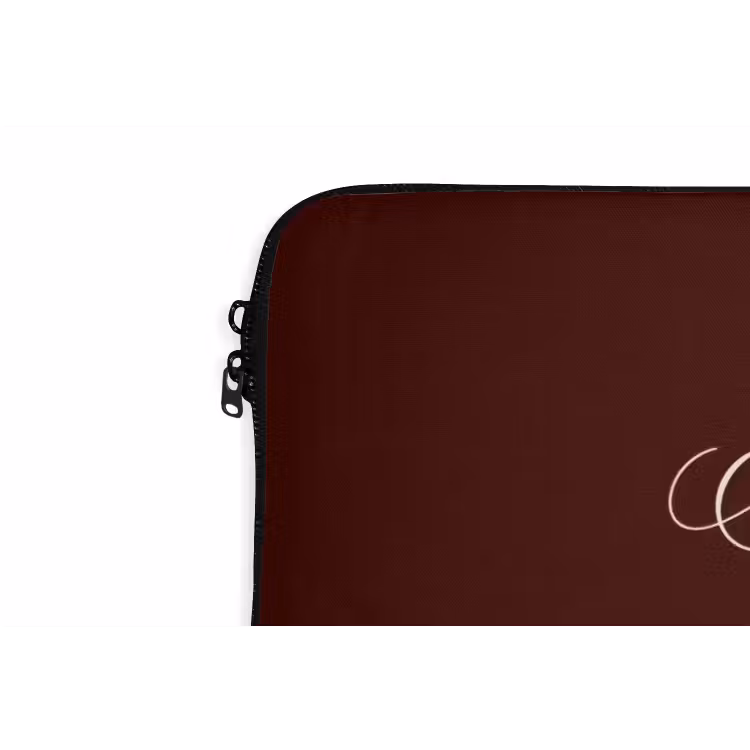 Laptophoes - She plans she glows she achieves - Rood - Cursief — 6