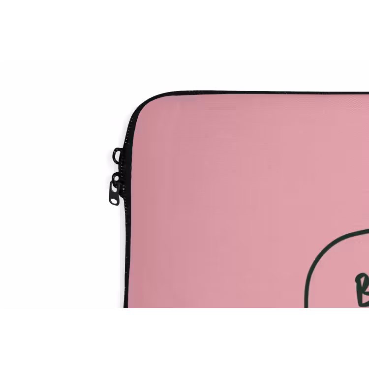 Laptophoes - Tekstwolkje - BLAH BLAH BLAH - Roze — 6