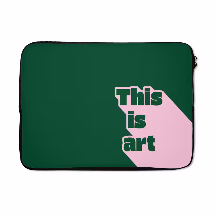 Laptophoes - This is art - Schaduw - Roze — 5