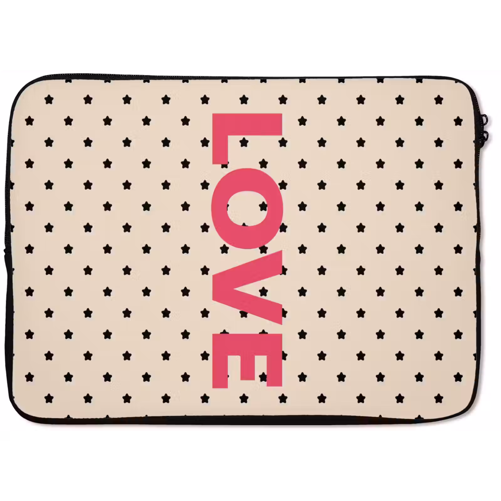Laptophoes - Love - Stippen - Roze — 1
