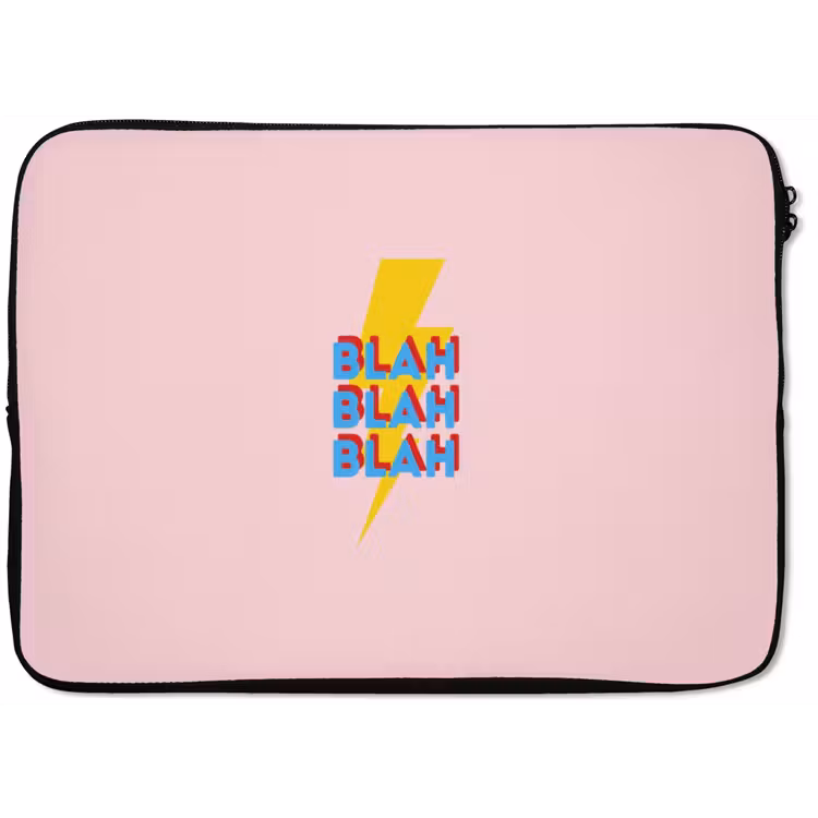 Laptophoes - Blah - Bliksem - Roze — 1